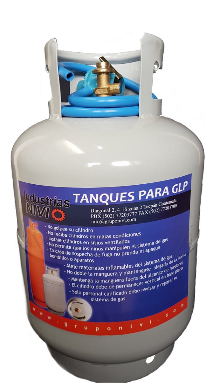 Tambo de gas NIVI de 25 libras