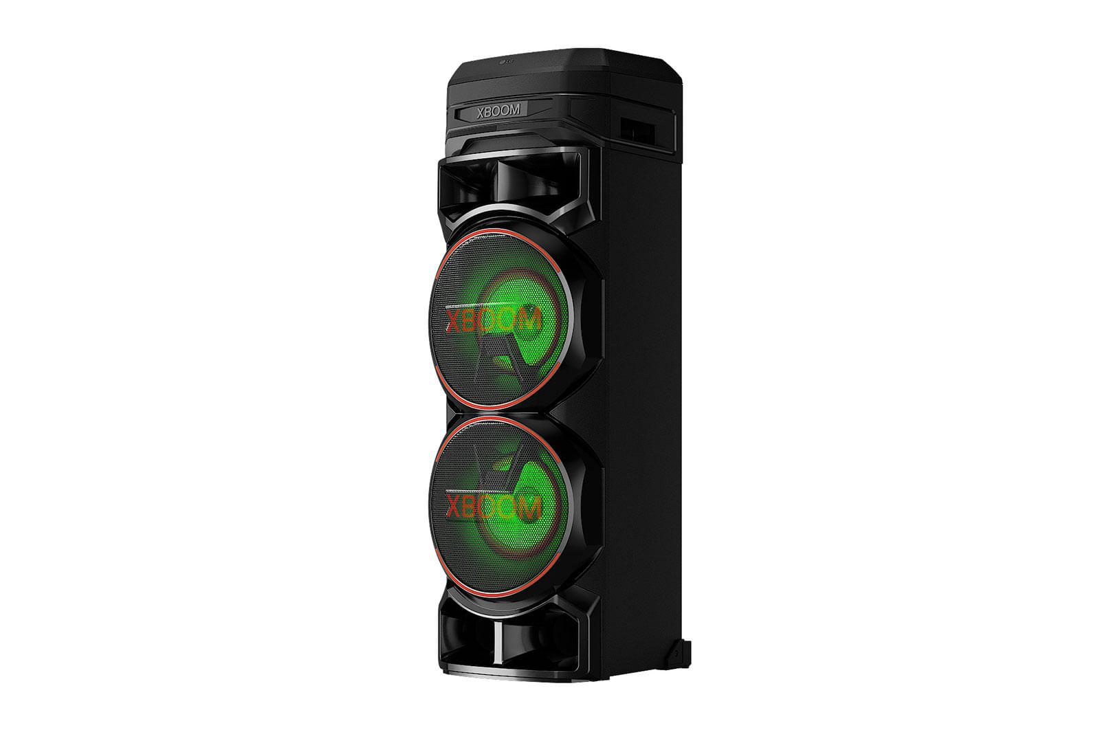 Minicomponente Vertical LG, RNC9, Woofer Dual para Graves, Super Bass Boost para Bajos Intensos