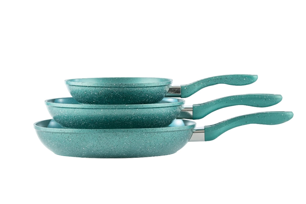 Set de 3 Sartenes Picca Gravina con Recubrimiento de Mármol 20, 26 y 30 cm PI003SSM
