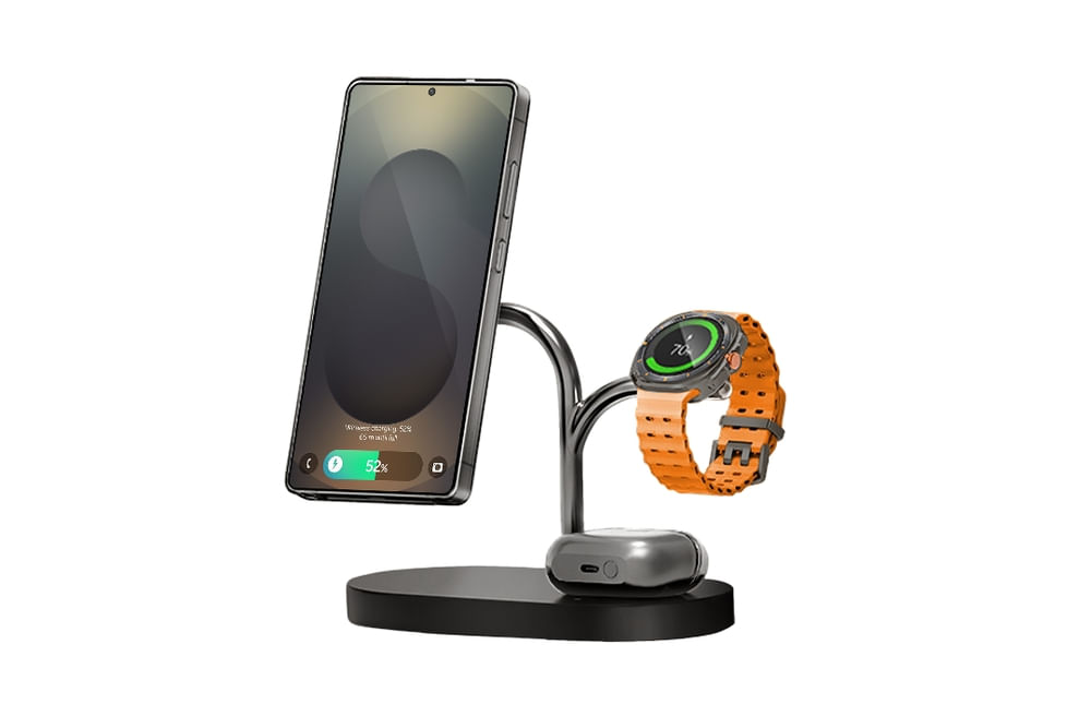 Cargador Samsung 3 en 1 GP-PWU024WIABD