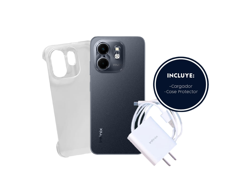 Infinix Smart 9 Liberado Negro 3GB RAM 128GB ROM