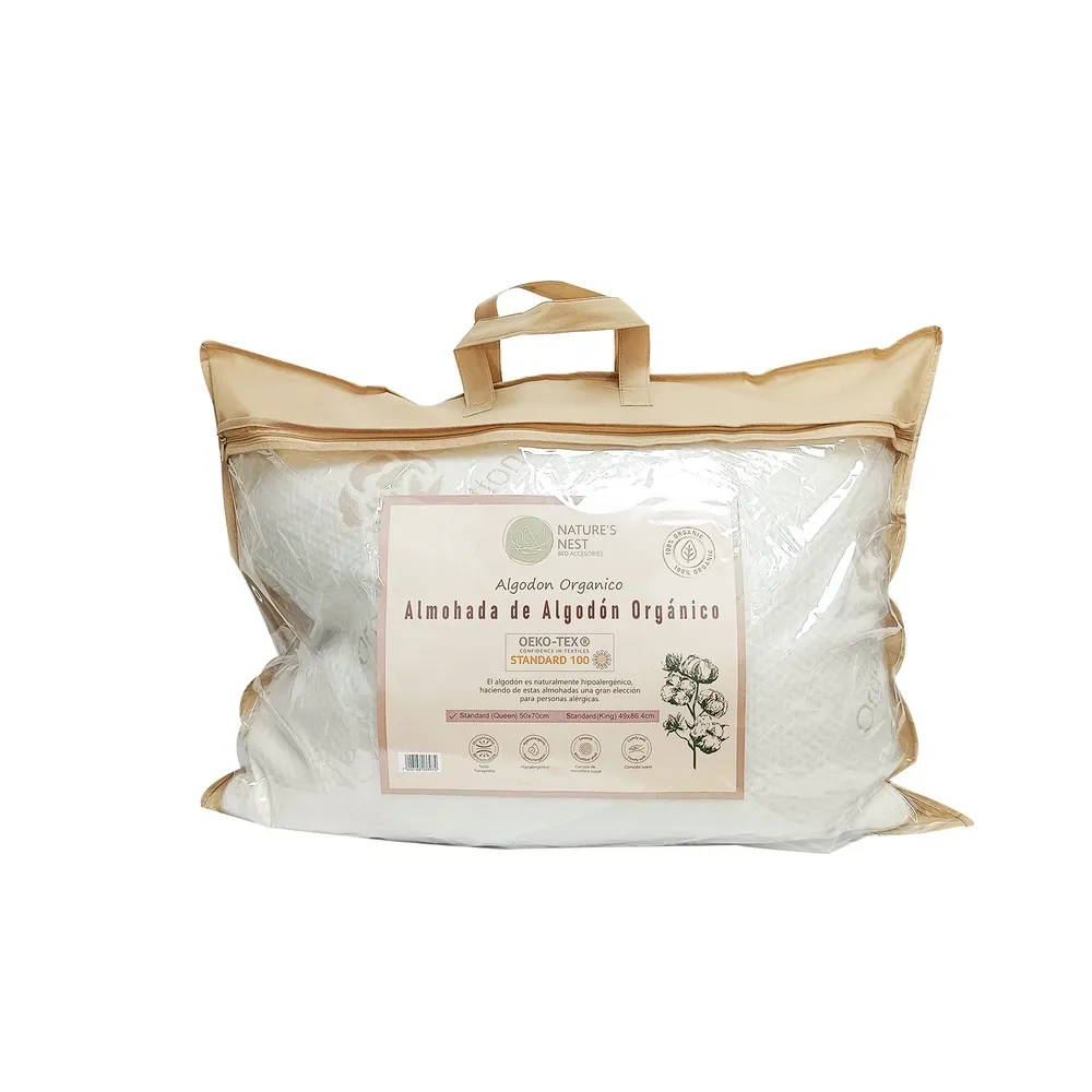 Almohada Athena de Algodón Organico