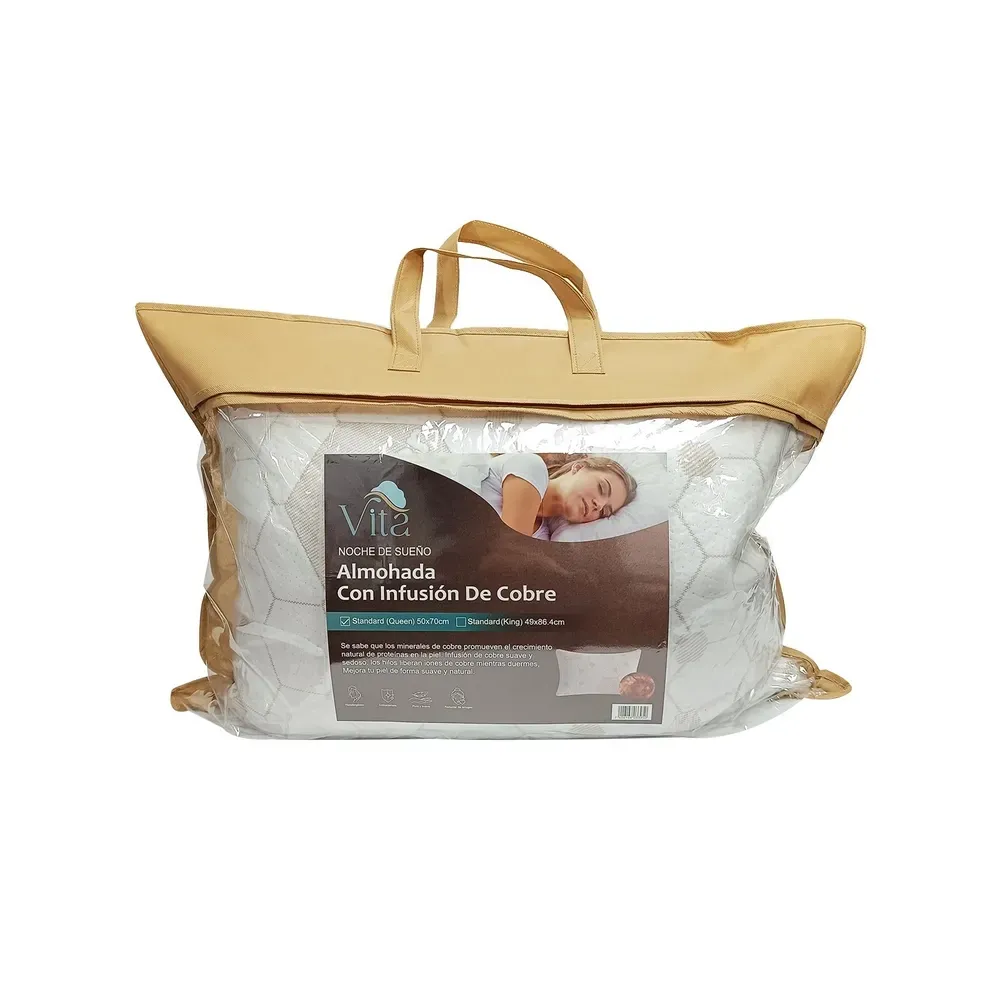 Almohada Athena de Infusion Cobre